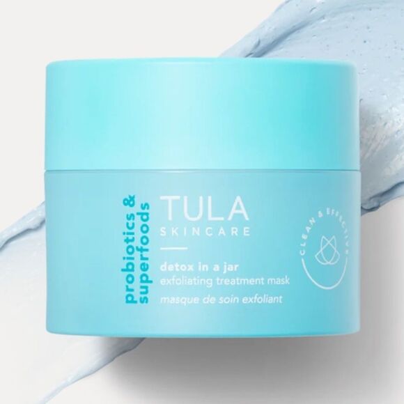 TULA Detox in a Jar Exfoliating Treatment Mask New FullSz - Picture 1 of 6
